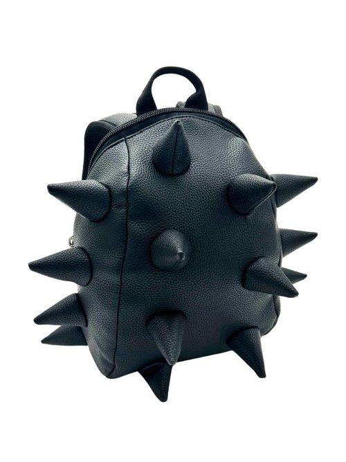 Madpax Got Your Black Spike Mini Travel Backpack | Edgy Faux Leather Bag with Spikes, Compact Design, Durable & Water-Resistant | Ideal for Everyday Use, or Work