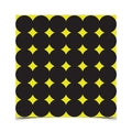BIRCHWOOD CASEY Shoot-N-C 1" Black Repair Pasters for Shooting Targets - Highly Visible Instant Feedback Self-Adhesive Reactive Targets for Indoor & Outdoor Shooting - 432 Targets
