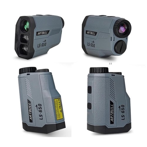 Golf Range Finder with Slope 650M 710Yards 5 Modes ±0.5 yd Accuracy Flag-Lock Pin 6X Magnification Laser Distance Meter for Hunting Monocular Rangefinder