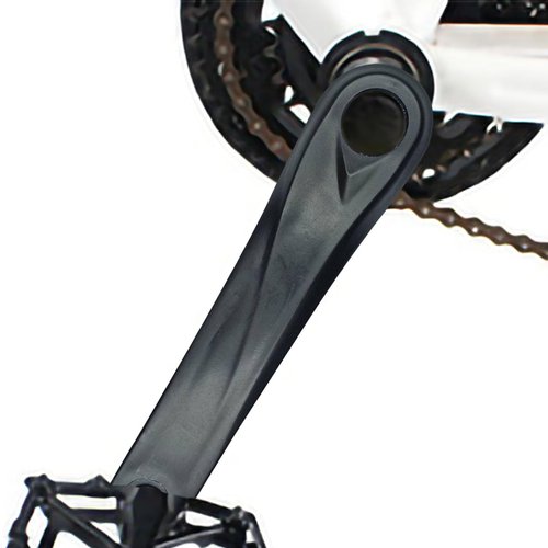 Bestookits Left Bike Crank Arm 170mm Bicycle Crank Arm for Electric Bicycle Folding Bicycle Hybrid Mountain Bicycle Road Bike (Left Diamond Hole Only, Style 3)