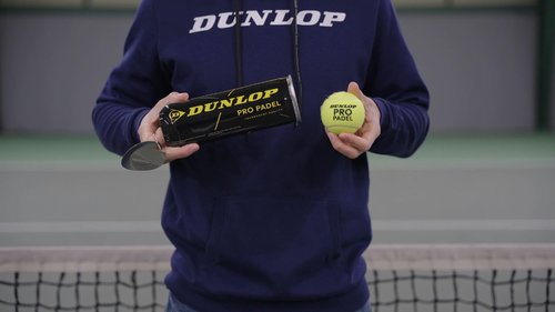 Dunlop Sports Competition Squash Balls, 3-Ball Tube