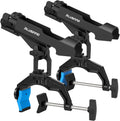 PLUSINNO Fishing Rod Holders - Innovative Dual-V Design with Enlarge Clamp | 1/2/4 Pack for Boats