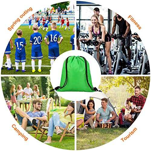 Minimalist Spiareal 150 Pack Drawstring Backpacks Bulk Sublimation Bags 12x10