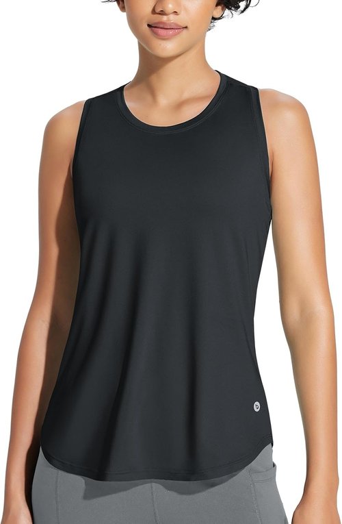Baleaf Women's Athletic Tank Tops - Quick Dry Sleeveless Racerback for Yoga & Gym | Breathable Fitness Wear