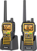 Gaswei GU1 Long Range Walkie Talkies - 2 Way Radio with 60 Channels, NOAA Alert & SOS | Yellow
