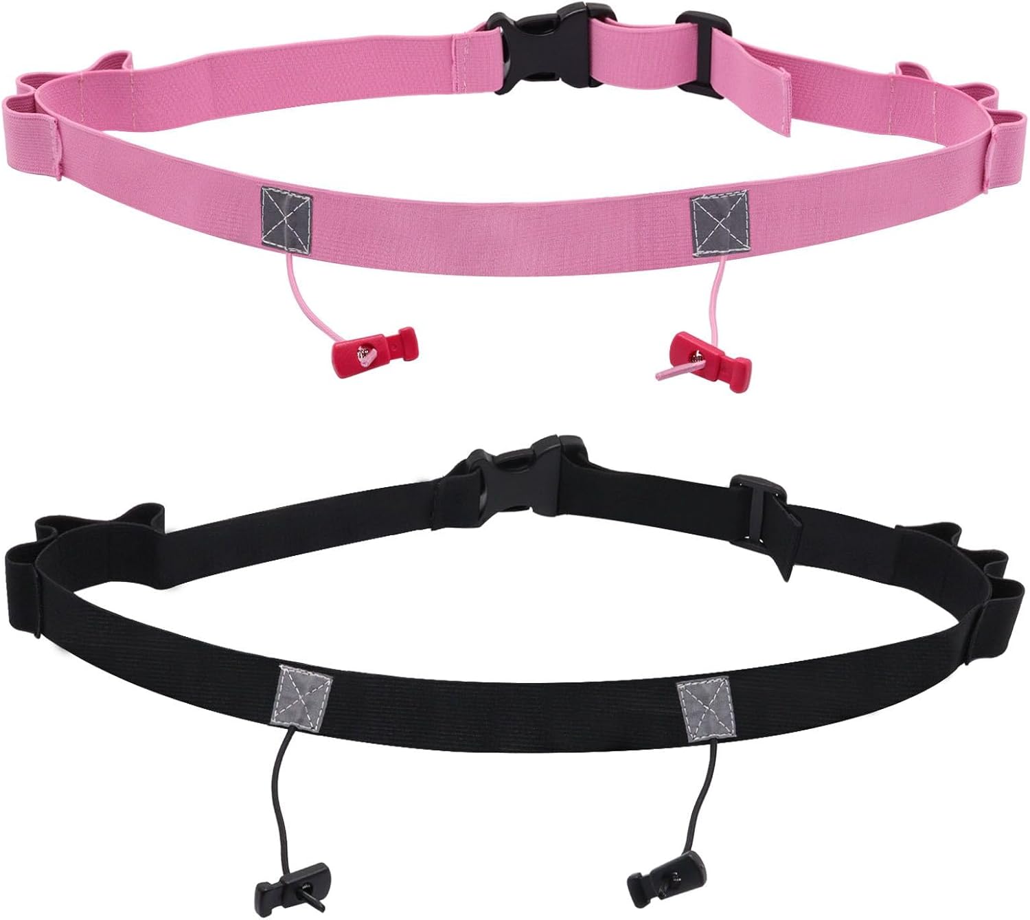 Skiennix Race Number Belt - Adjustable, Lightweight Design for Runners | Comfortable Fit