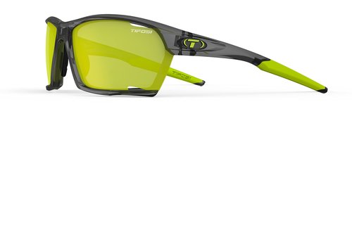 Tifosi Optics Kilo Sunglasses (Crystal Smoke, Clarion Yellow/AC Red/Clear)