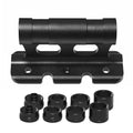 HUIOP Bike Fork Mount, Bike Fork Mount Quick Release Thru Axle Carriers Front Fork Block Car Roof Rack Carriers for 5x100mm 12x100mm 15x100mm 15x110mm