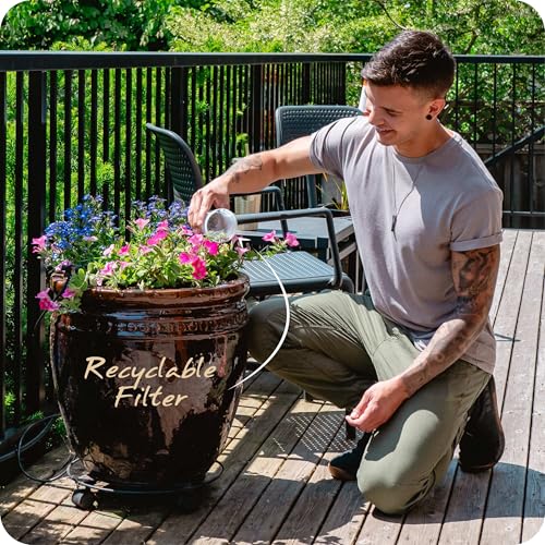 Santevia MINA Alkaline Water Filter 3-Pack for Pitcher | Removes Lead & Chlorine