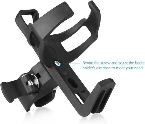 Accmor Bike Water Bottle Holders - 360° Rotatable Design | No Screws, Universal Fit, 2-Pack