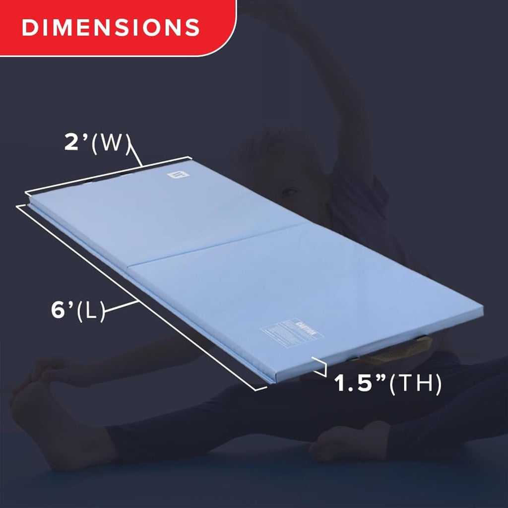 We Sell Mats Core Basic Fitness Mat - All-Purpose Gym Mat for Home Workout | Available in 2x6, 4x6, 4x8 Sizes