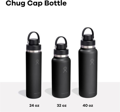 Hydro Flask Water Bottle - Insulated Stainless Steel - 40 Oz Mermaid Green with Flex Chug Lid