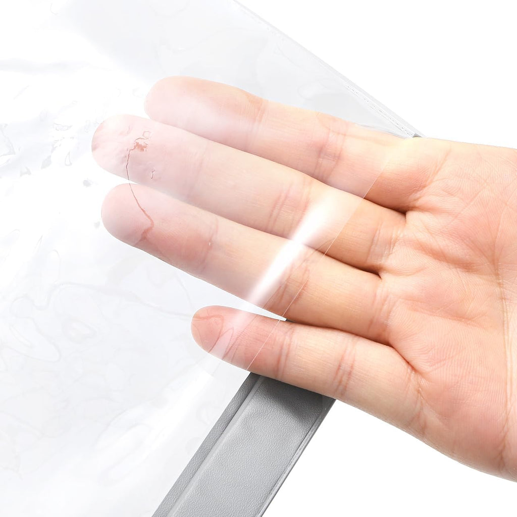 Yarlung Race Bib Holder Sleeves - 50 Pack Clear Vinyl Protectors for Runners & Athletes