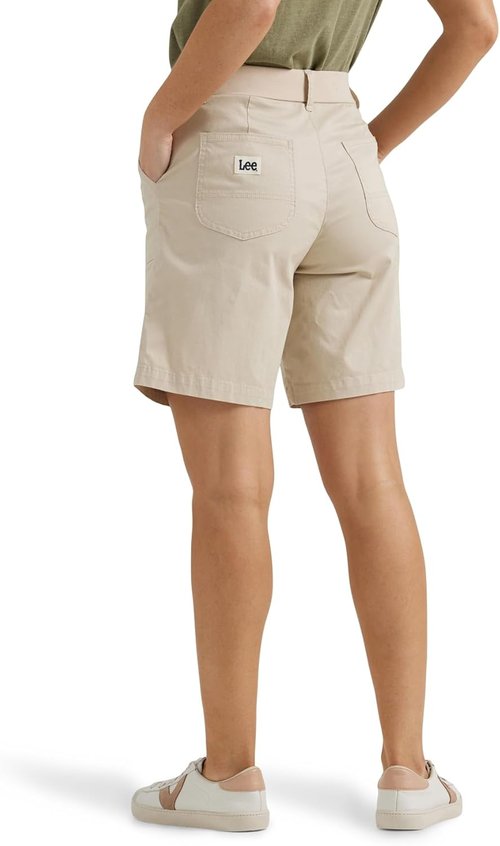 Lee Women's Bermuda Shorts - Ultra Lux Comfort with Flex-To-Go Design | Perfect for Everyday Wear