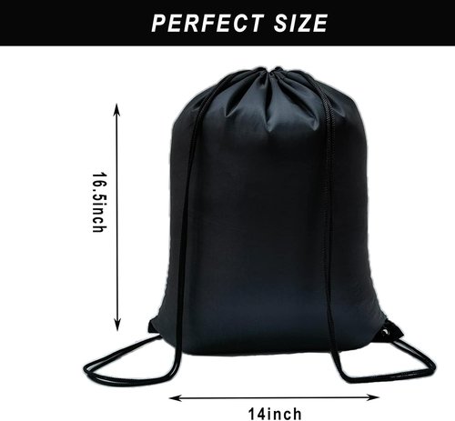 CAIHONG Drawstring Bags - 100 Pack Cinch Sack Backpack for Gym | 20 Vibrant Colors Available