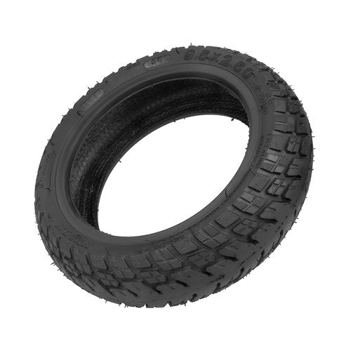 LHROPA 9.5 x 2.5 9.5-inch Rubber Explosion-proof Tubeless Tire + Straight nozzle Replace for NIU Kick Scooter KQi3 Sport/Pro/Max Electric Scooter Tyre Parts