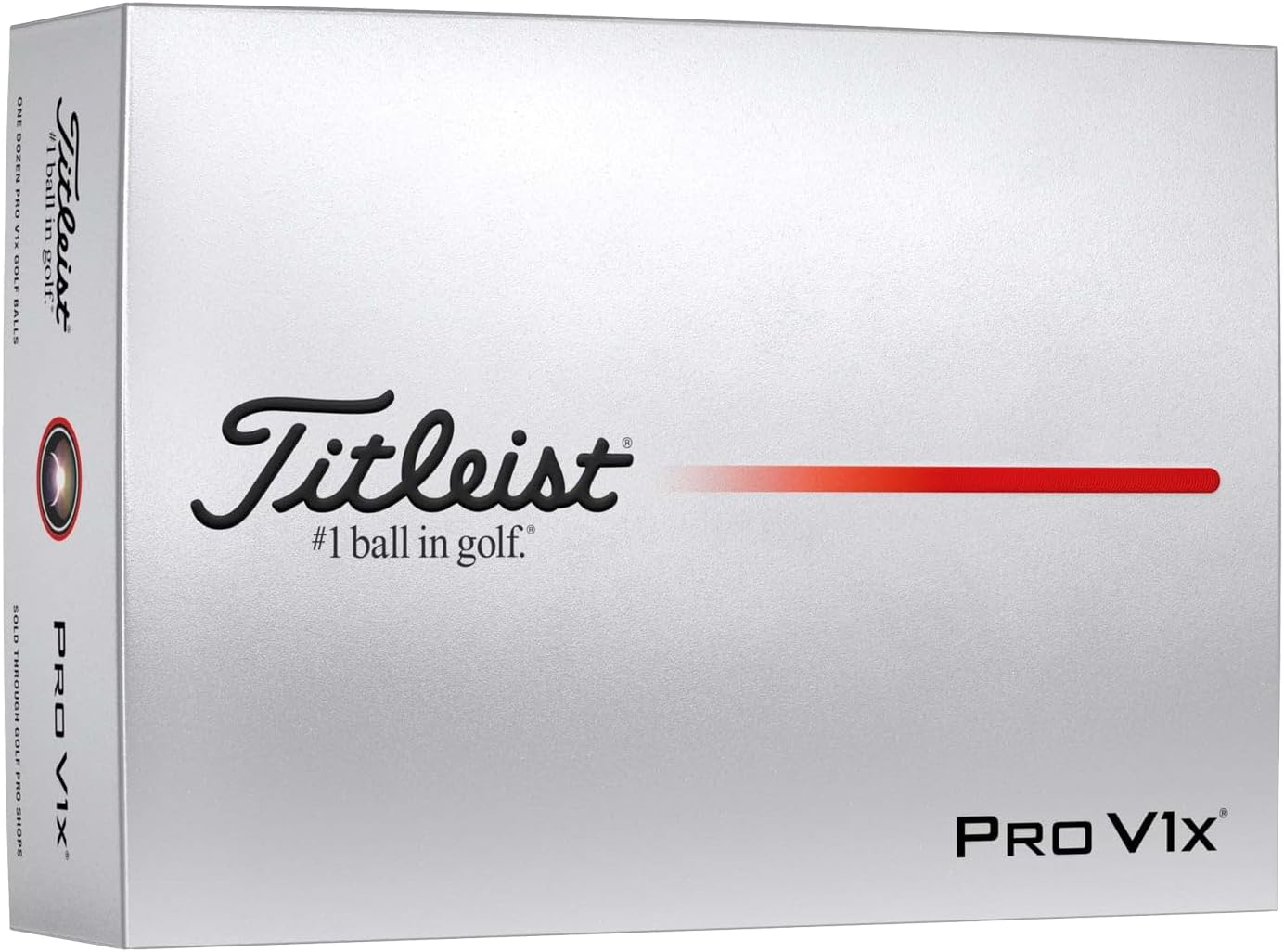 Titleist Pro V1X Golf Balls - Personalized with Logo, Image, or Text | Set of 12