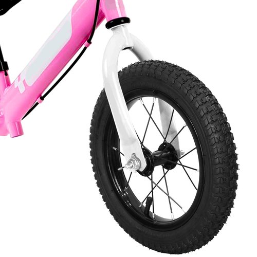 Exceedhub 20 Inch Kids Bike Front Wheels Replacement with Solid Air Rubber Tire and Inner Tube, Bicycle Bike Wheels