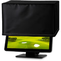 Copkim Golf Cart Waterproof Touchscreen Cover with Drawstring 10 x 4.5 x 7 Inch Oxford Fabric Black Waterproof Protection Golf Cart Accessories Protects Screen Device from Adverse Weather Damage