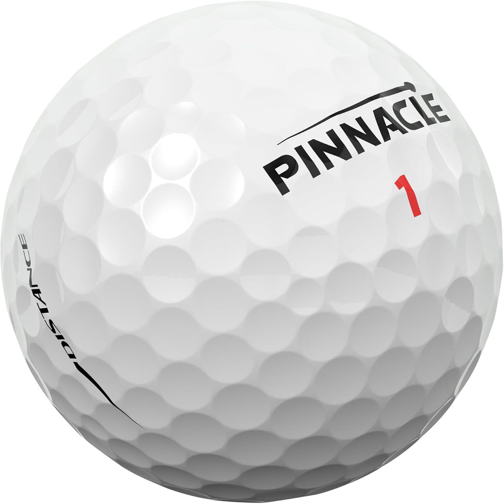 Pinnacle 15-Ball Distance Golf Balls - Enhanced Performance for Long Drives