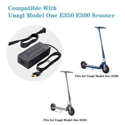 for Unagi Scooter Charger - Replacement for Unagi One E350 E500 Scooter (33.6V 2A)