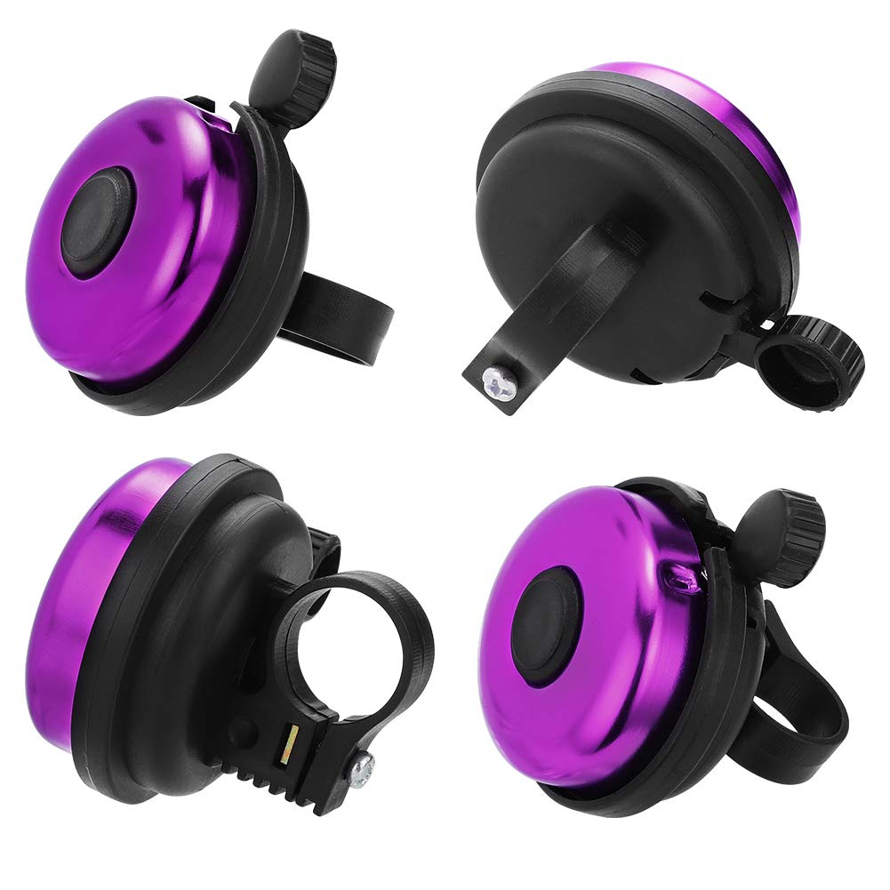 Accmor Classic Bike Bell, Aluminum Bicycle Bell, Loud Crisp Clear Sound Bicycle Bike Bell for Adults Kids