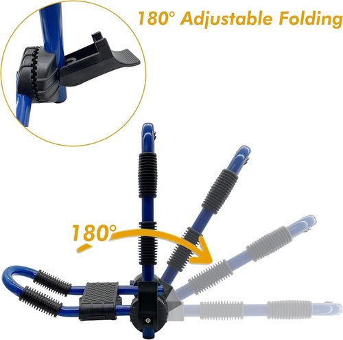 Kayak Roof Rack - J-Style Folding Racks for Car & SUV - Durable & Easy to Install