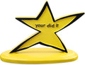 Funny Star Trophy - Humorous 'You Did It' Inscription | Perfect Graduation Gift & Desk Decor