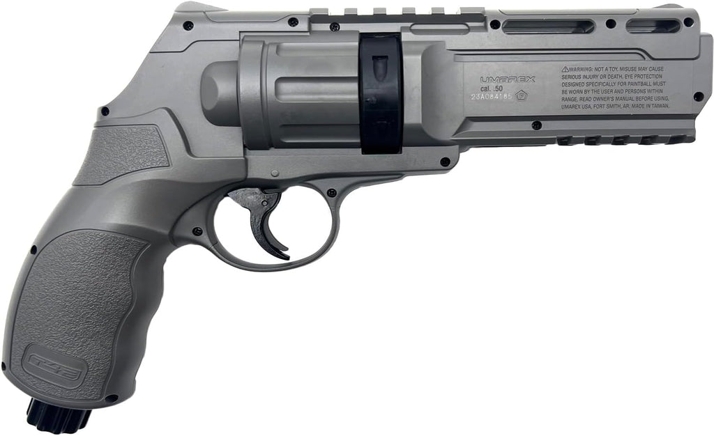 Umarex T4E TR50 Revolver - .50 Caliber Training Pistol Paintball Gun Marker | Combat Gray Finish
