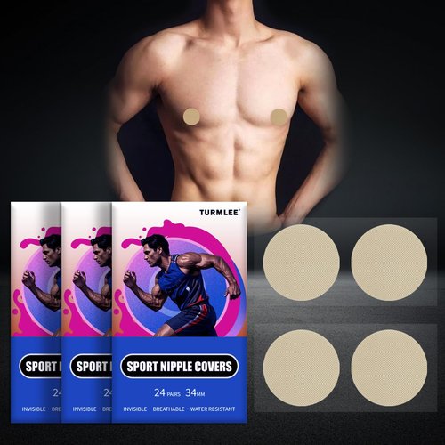Comfort Nipple Covers for Men – Multi-Use for Sports, Gym & Everyday Wear – Anti-Chafing, Breathable & Water Proof.
