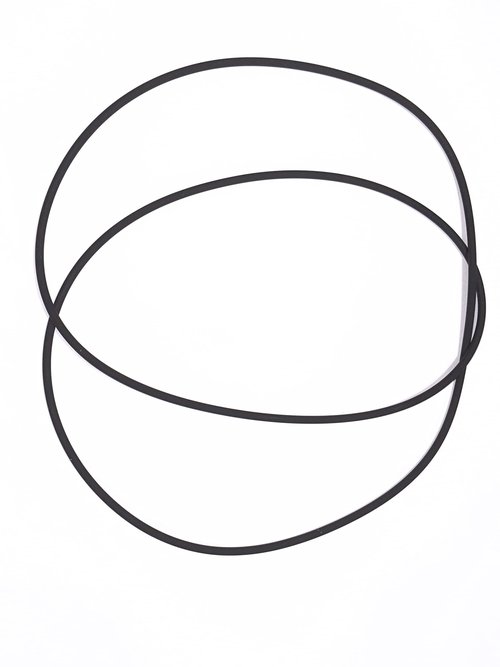 Wpc-Co. Replacement Belt for Indoor Stationary Bike - Durable and Easy-to-Install Trainer Bike Belt-Cycling Trainer Replacement Roller Belt - Approx 3/16" Thick and 33.5" in Length