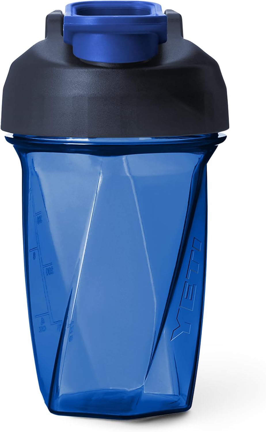 YETI Yonder Helimix Vortex Blender Shaker Bottle - 20oz Portable Protein Cup | Dishwasher Safe, Royal Blue