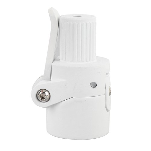 Nurnesy Electric Scooter Pole Folder Base, ABS and Alloy Non Slip Coating, High Strength Material, Easy Folding Design, Impact, for M365 Electric Scooter (White)