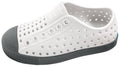 Native Shoes Unisex-Kids Jefferson Sneakers, Cloud Grey/Dublin Grey, 4 Big Kid