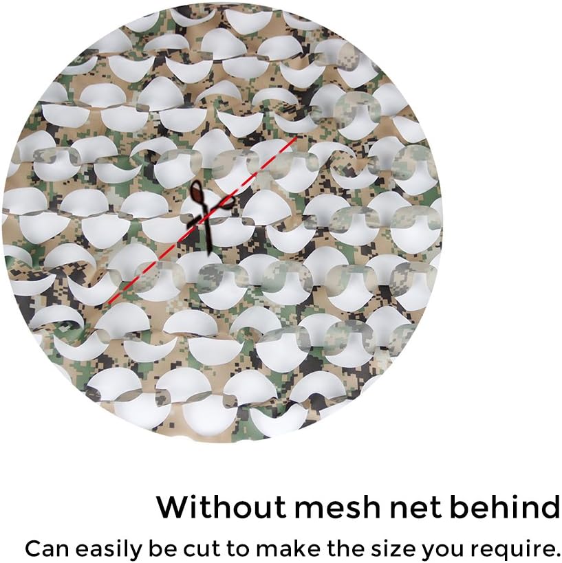 Sitong Camo Netting Roll - Versatile Hunting & Military Decoration | Sunshade, 6x10 Feet