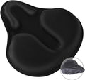 Skiennix Gel Bike Seat Cushion Cover - Comfortable & Breathable for Cruiser & Stationary Bikes | Big Size
