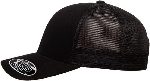 Flexfit 110M Adjustable Snapback Cap - Breathable Mesh Back | Mid-Profile Design, Bulk Pack Available