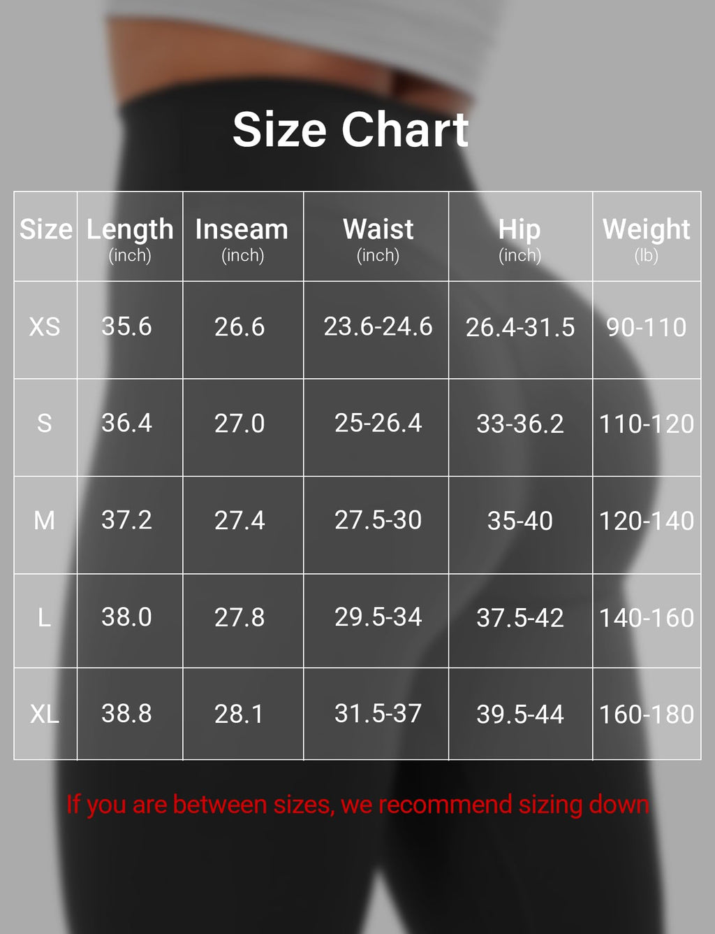 YEOREO Workout Leggings for Women Hidden Scrunch Tummy Control Leggings Agathia High Waisted Gym Yoga Pants Black L