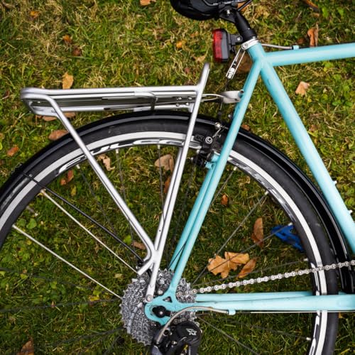 Silver Bike Rack for Cycling Bikes, Heavy Duty Aluminum, Eco Series