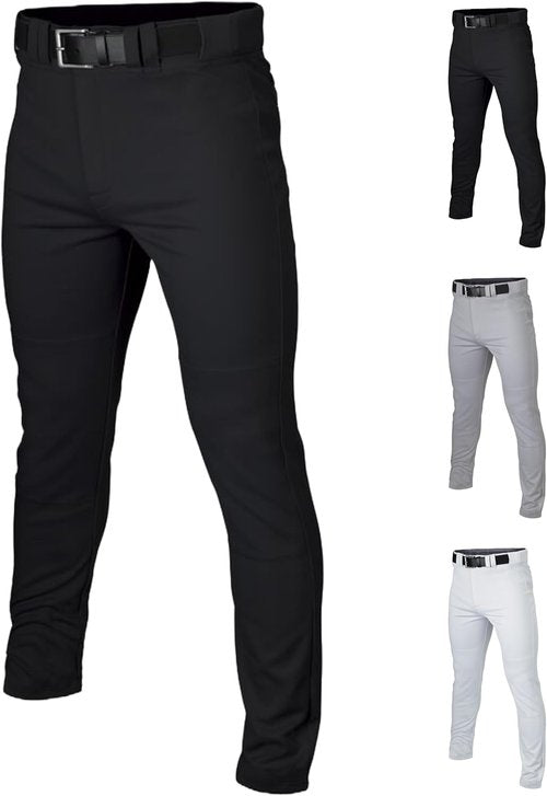 Easton Rival+ Baseball Pants - Full Length Semi-Relaxed Fit for Men | Available in Multiple Colors