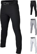 Easton Rival+ Baseball Pants - Full Length Semi-Relaxed Fit for Men | Available in Multiple Colors