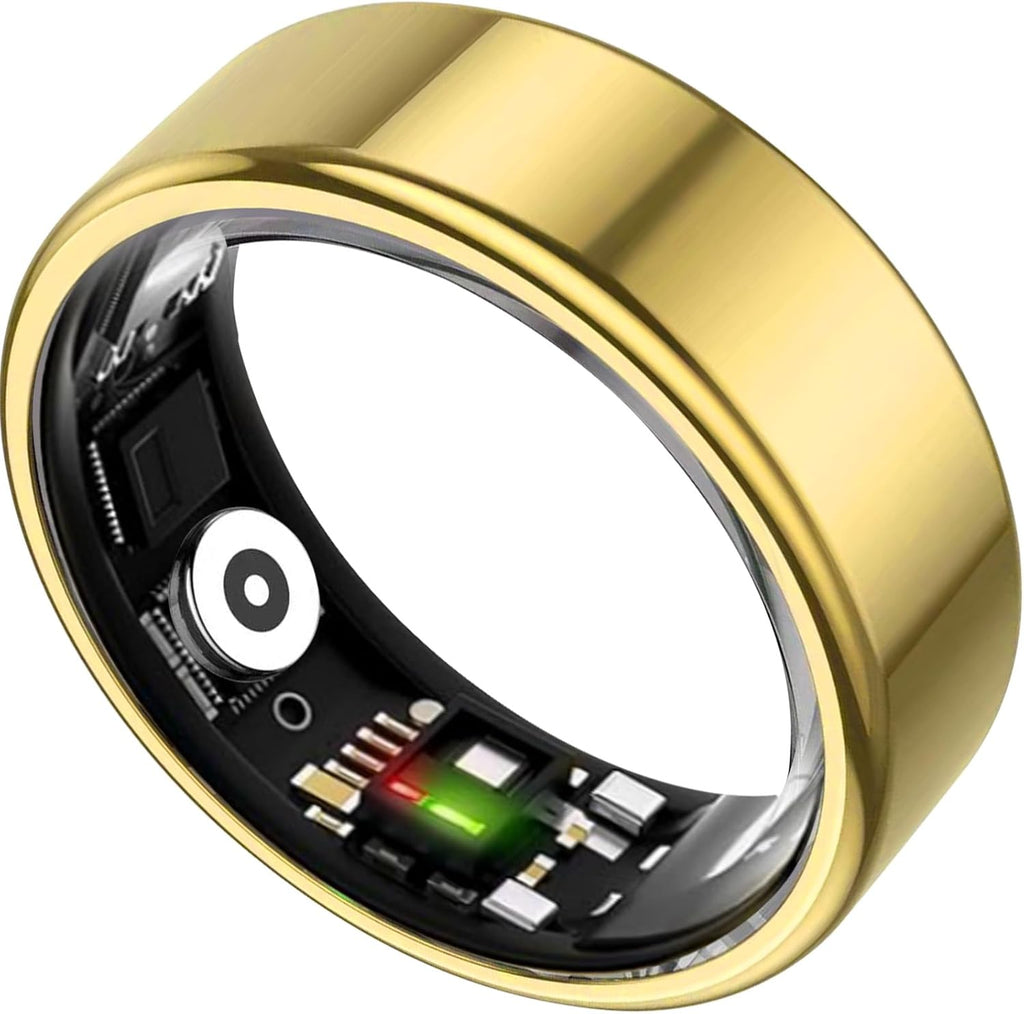 Skiennix Smart Ring - Activity, Sleep & Heart Rate Tracker | IP68 Waterproof, No Subscription Fee, Compatible with iPhone & Android