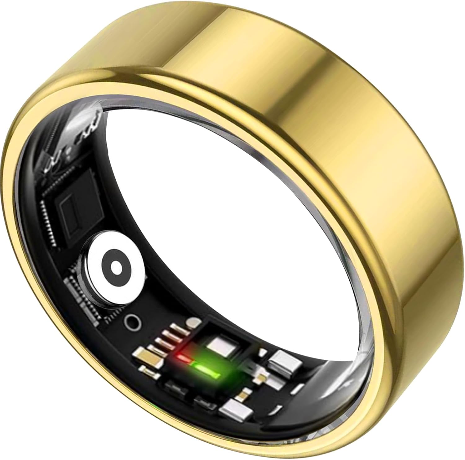 Skiennix Smart Ring - Activity, Sleep & Heart Rate Tracker | IP68 Waterproof, No Subscription Fee, Compatible with iPhone & Android
