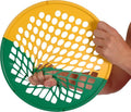 PowerWeb Latex-Free 14-Inch Hand Exerciser Set — Light/Heavy Resistance (Yellow/Green) for Grip, Finger & Forearm Therapy