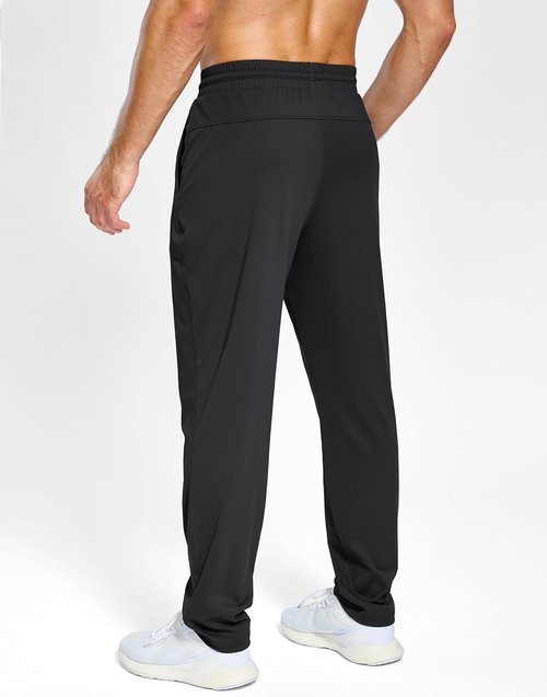 G Gradual Men's Sweatpants - Lightweight Athletic Joggers with Pockets for Gym & Running
