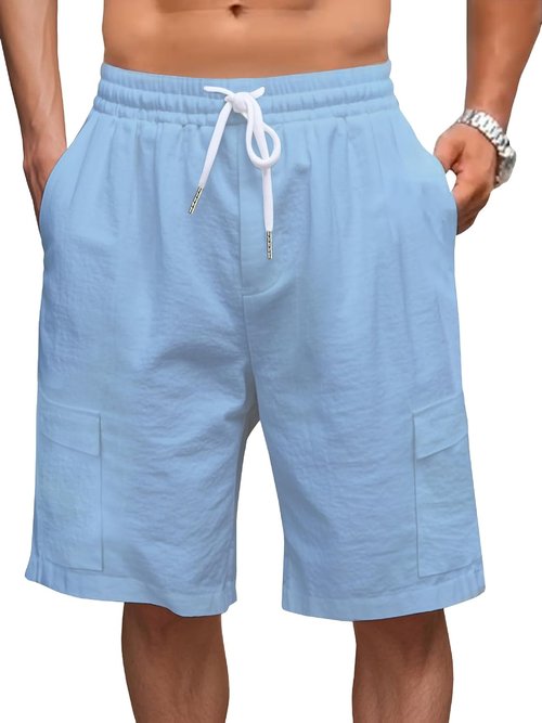 DMOYALA Men's Cargo Shorts - Quick Dry Casual Workout Shorts with Pockets | Summer Beach Bermuda