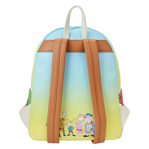 Loungefly Nickelodeon Hey Arnold! Sunset Arms Boarding House Mini Backpack
