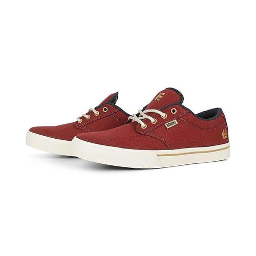 etnies Men's Jameson 2 Eco Skate Shoe, Burgundy, 11