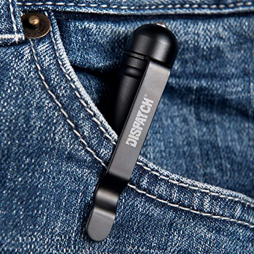 Black Tactical Pen with Glass Breaker and Self Defense Tool - EDC Military Gear