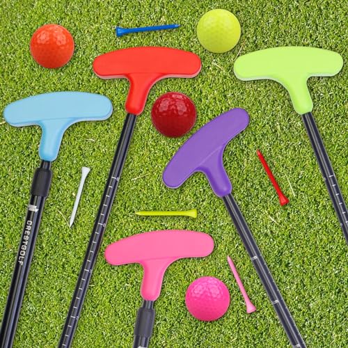 5 Pack Adjustable Golf Putters for Men and Women - Two-Way Design, Suitable for All Ages